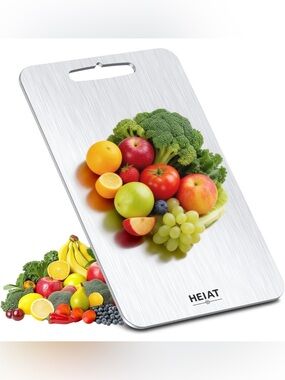 Titanium Cutting Board, 100% Pure Titanium Cutting Boards for Kitchen